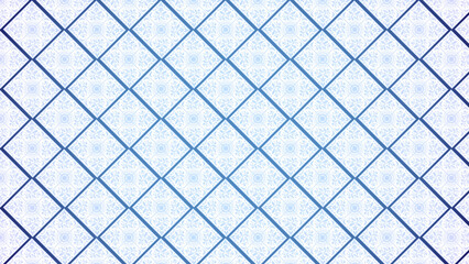 Light Blue Geometric Pattern with Concentric Circles