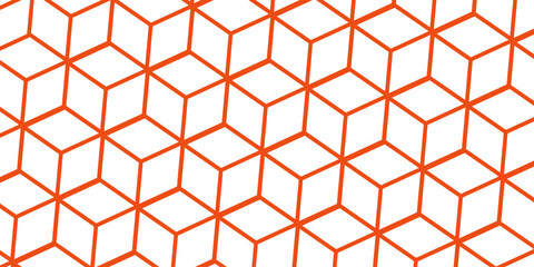 Multicolor cube square seamless geometric shape decoration creative wallpaper . modern seamless art style fabric design	.