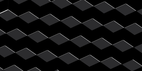 Multicolor cube square seamless geometric shape decoration creative wallpaper . modern seamless art style fabric design	.