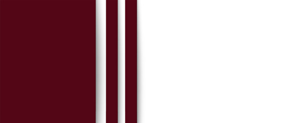 Maroon and White Minimal Corporate Banner Background © Muhollis