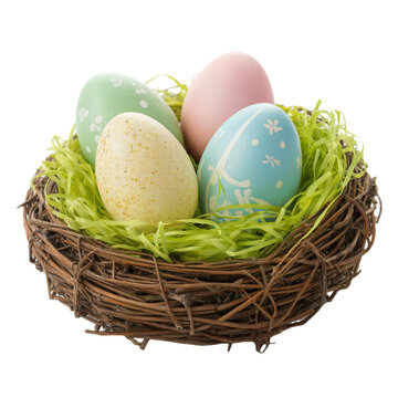 Elegant Happy Easter Eggs 