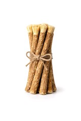 Fresh Miswak Sticks Bundle Isolated on White