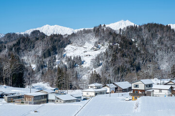 雪国　長野県小川村 © Mugi