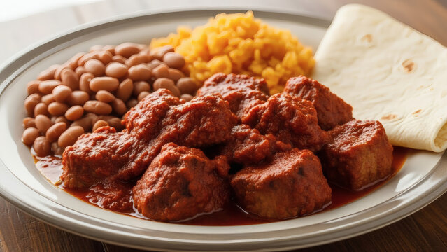 Carne Adovada Pork Stew With Red Chile In Authentic New Mexico Style