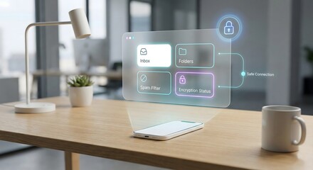 Secure digital workspace interface