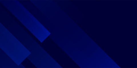 Obraz premium Abstract blue gradient background. Dark blue geometric shine and layer elemet presentation design