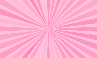 Retro pink vector banner wallpaper background with radial stripes. Radiant stripes retro banner background. Retro blue vector banner backdrop background.
