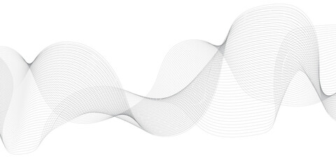 Abstract vibrant gradient line background vector. Futuristic style wall art with line distortion, wave, curved lines, color. Modern wallpaper design for business, technology, website, backdrop.