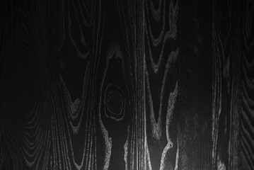A close up of dark wood grain.