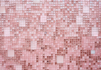 Pink Glass Tile Abstract Background
