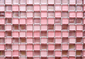 Pink Glass Tile Abstract Background