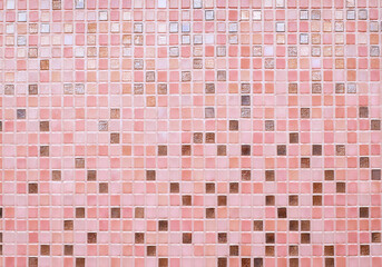 Pink Glass Tile Abstract Background