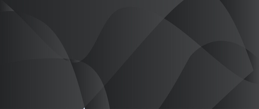 Sleek abstract background with dark grey and black translucent layers. A versatile design for modern, professional, and sophisticated projects.