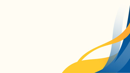 Abstract Fluid Dynamic Wave Border Decorative Element Modern Background