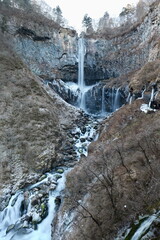 栃木県, 日光の華厳の滝の風景