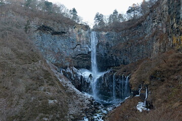 栃木県, 日光の華厳の滝の風景