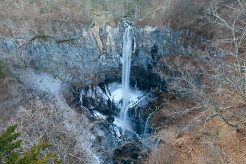 栃木県, 日光の華厳の滝の風景