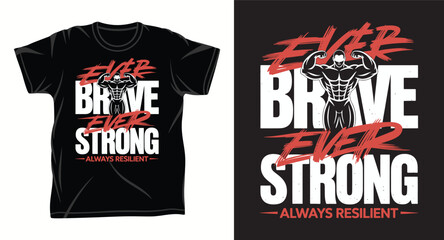 Obraz premium Fitness Graphic vector art t-shirt design print 