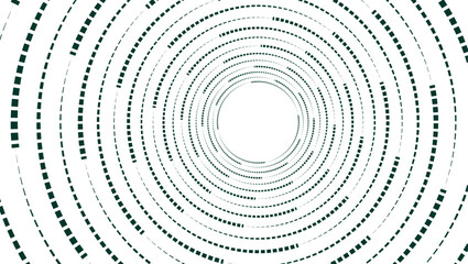 Abstract spiral background featuring a black and white swirl pattern with 3d gray metal textures and motion ripples for a modern technology wallpaper design