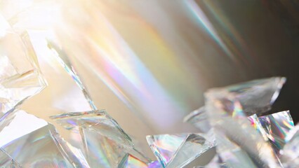 Abstract Shards of Light