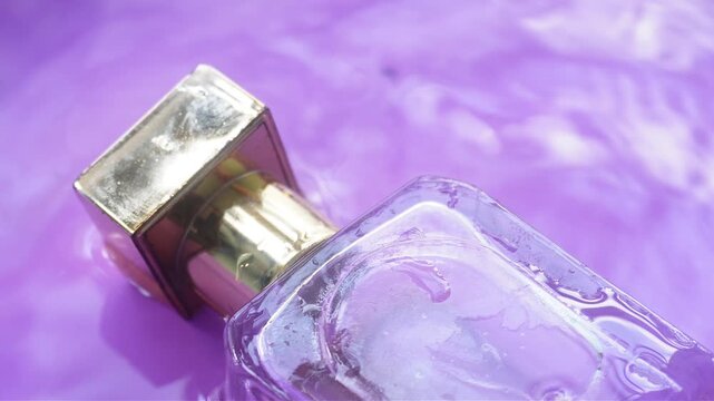 Elegant Glass Perfume Bottle Video