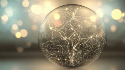 Neural Network Brain Concept
