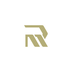 Letter RM, MR Logo Concept