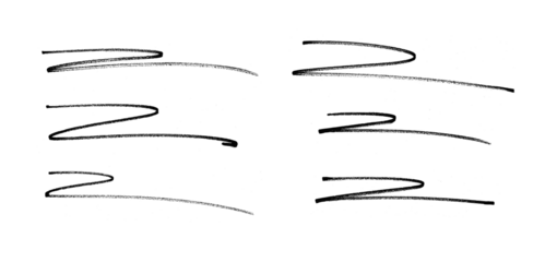 pencil hand writing rhythm set on transparent background