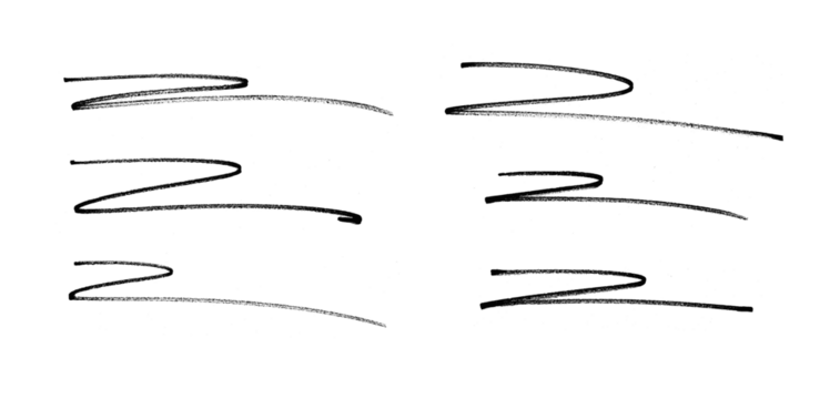 pencil hand writing rhythm set on transparent background - Powered by Adobe