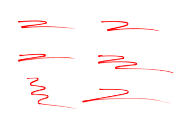 pencil hand writing rhythm set on transparent background