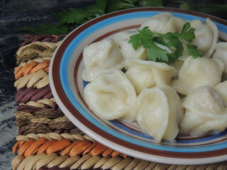 chinese steamed dumplings