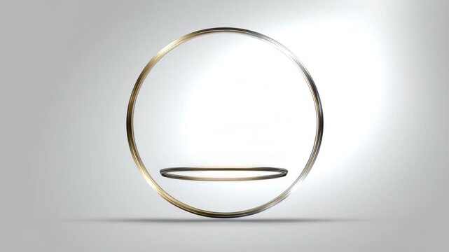 gold ring frame