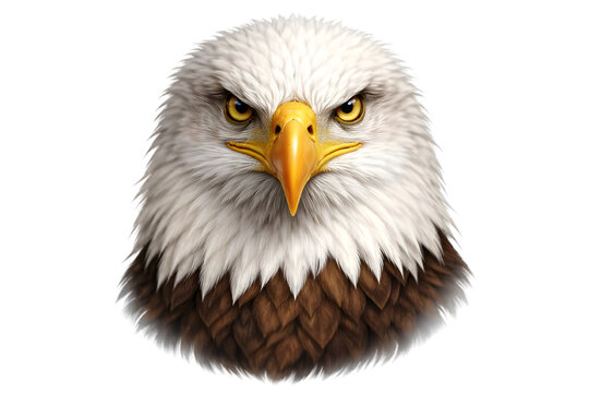 Bald eagle close-up in stunning detail