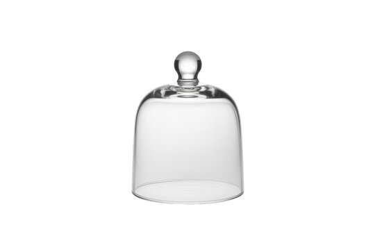 Glass bell jar dome