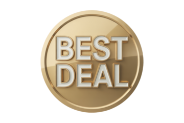 Gold Best Deal Badge