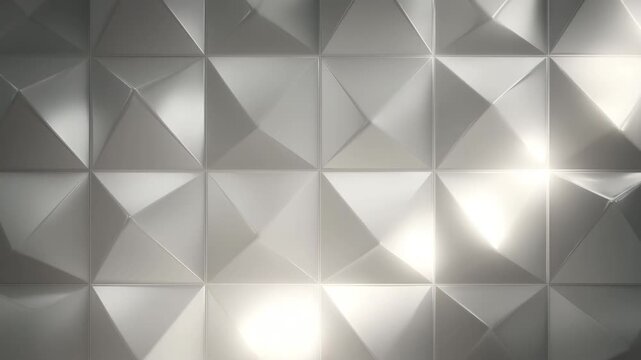 abstract geometric background, silver, white, triangle
