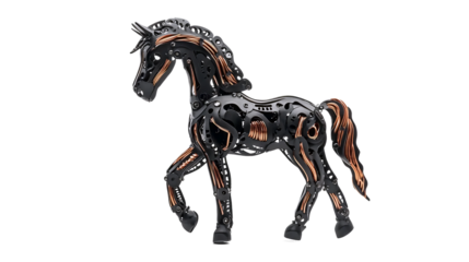 Detailed Spring Horse