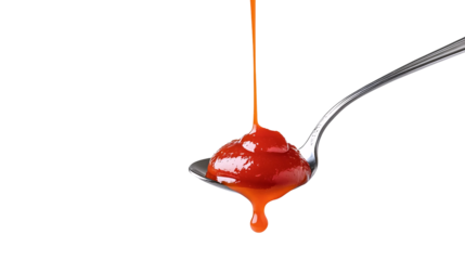 Falling Ketchup Painting