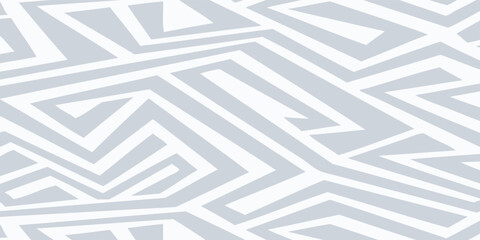 Abstract Geometric Pattern with Intersecting Lines and Shapes.