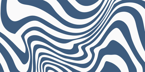 Abstract Blue and White Swirling Pattern Background.