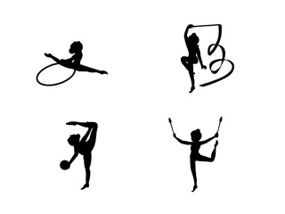 新体操シルエット