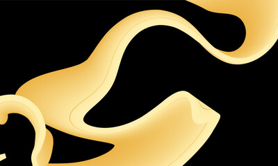 Obraz premium Abstract shiny color gold wave design element. abstract d\gold background.