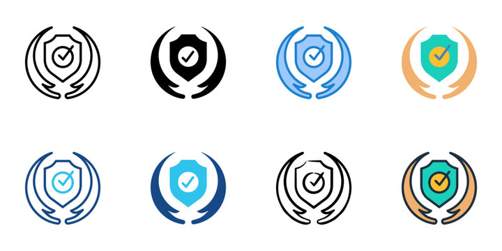 Cybersecurity Awareness icons set multiple style collection. Editable stroke 
 - Powered by Adobe