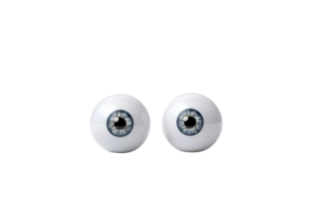 Two realistic blue human eyeballs with black pupils on black background eyes iris