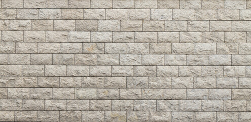 beige brick textured wall background building external side pattern