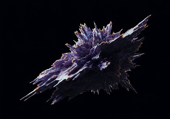 Abstract digital noise texture, highly detailed surface, representing disorder, randomness, complexity, and decaying structure, instability, gray, dynamic