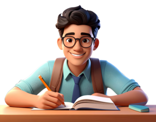 portrait of a young female student