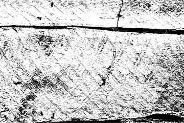 Obraz premium Black and white grunge wood texture featuring distressed grain, scratches, and rough surfaces. Ideal for backgrounds, overlays, graphic design, and vintage creative projects.