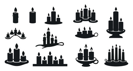 Candle Silhouette Collection