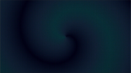 Vector halftone spiral illustration in blue tones. Perfect for modern designs, backgrounds, or creative projects needing a dynamic visual element.